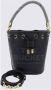 Marc Jacobs Zwarte Leren Bucket Tas met Verstelbare Schouderband Black Dames - Thumbnail 15