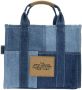 Marc Jacobs Denim Tote Bag met Leren Details Blue Dames - Thumbnail 3