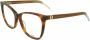 Marc Jacobs Vlinder-vormige Bril voor Vrouwen Brown Dames - Thumbnail 3