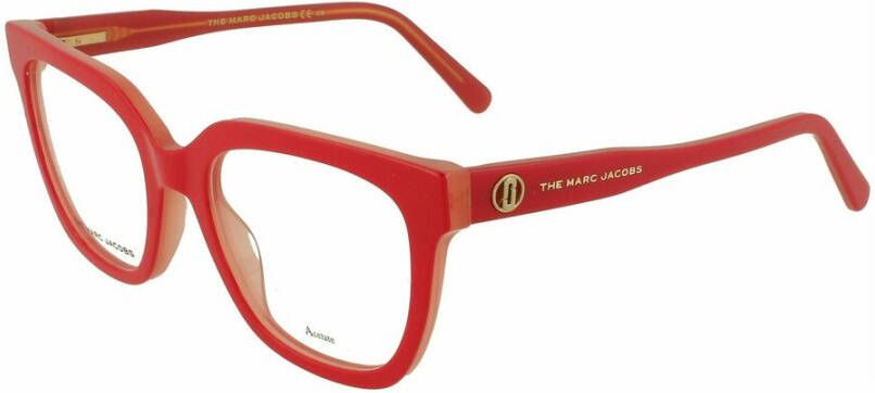 Marc Jacobs Stijlvolle Cat Eye Bril Rood Dames