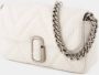 Marc Jacobs Gewatteerde Mini Schoudertas met Logo Plaque White Dames - Thumbnail 6