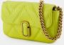 Marc Jacobs Crossbody bags The Quilted Leather J Marc Mini Shoulder Bag in yellow - Thumbnail 8