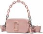 Marc Jacobs Crossbody bags The Snapshot Leather Crossbody Bag in poeder roze - Thumbnail 7
