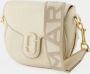 Marc Jacobs Crossbody bags The J Marc Small Saddle Bag in beige - Thumbnail 9