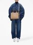 Marc Jacobs The Leather Medium Traveler Tote Bag Beige Dames - Thumbnail 4