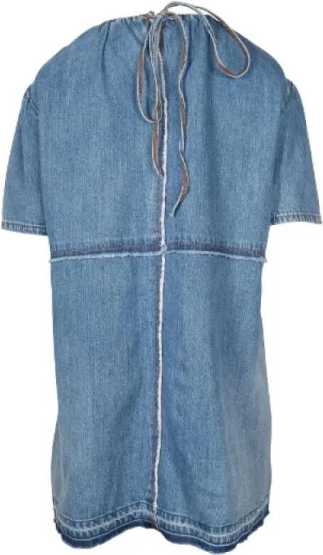 Marc Jacobs Pre-owned Cotton dresses Blue Dames