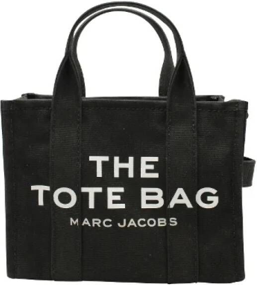 Marc Jacobs Pre-owned Cotton handbags Zwart Dames