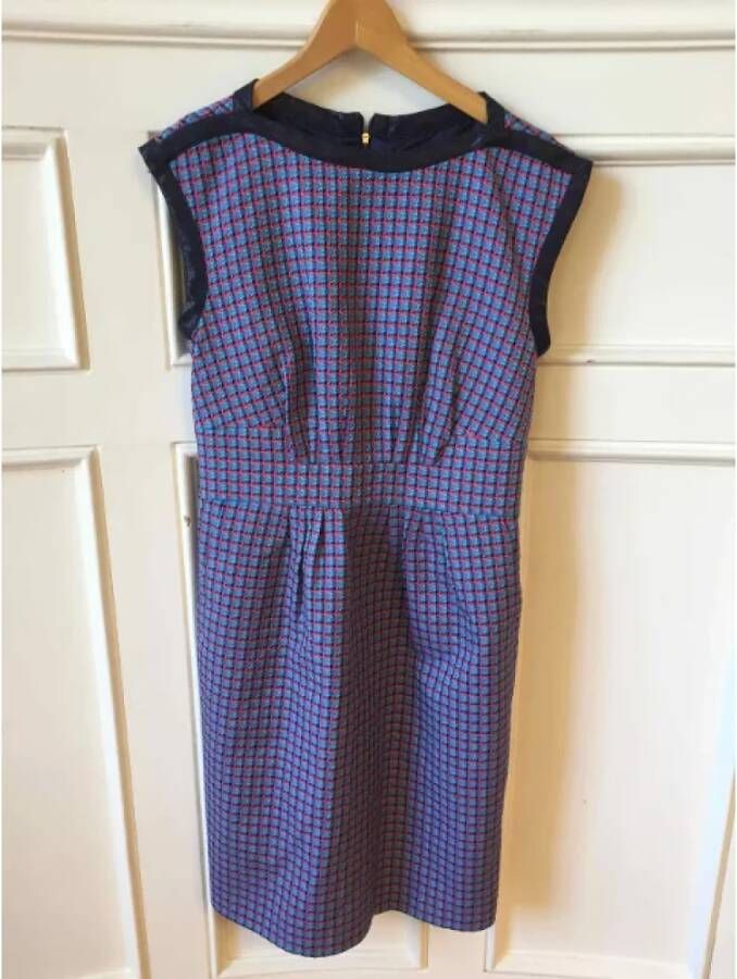 Marc Jacobs Pre-owned Polyester dresses Blauw Dames