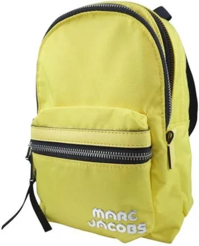 Marc Jacobs Pre-owned Fabric backpacks Geel Unisex