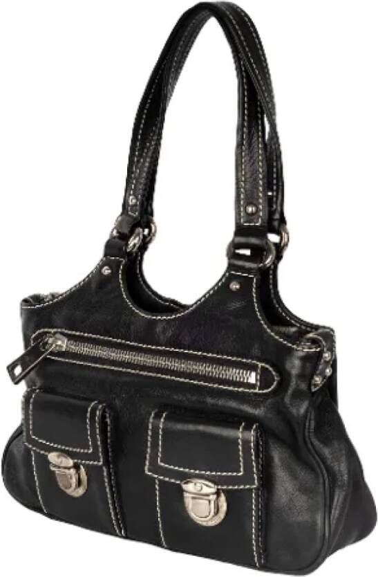 Marc Jacobs Pre-owned Leather handbags Zwart Dames