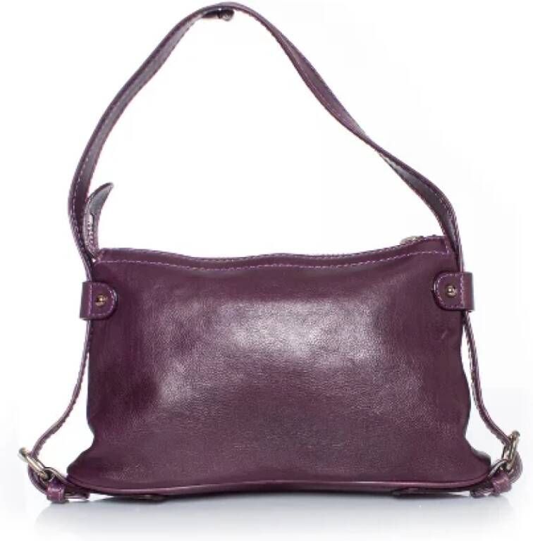 Marc Jacobs Pre-owned Shoulder Bags Paars Dames