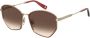 Marc Jacobs Pre-owned Metal sunglasses Bruin Dames - Thumbnail 2