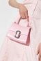 Marc Jacobs Roze Leren Mini Hobo met Schouderketting Pink Dames - Thumbnail 4