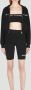 Marc Jacobs Speelse Logo Print Sport Shorts Black Dames - Thumbnail 5