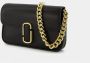 Marc Jacobs Zwarte Leren Crossbody Tas met Meerdere Draagopties Black Dames - Thumbnail 13