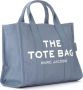 Marc Jacobs Blauwe Traveler Tote Bag met Logo Blue Dames - Thumbnail 12