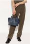 Marc Jacobs Totes The Leather Mini Tote Bag in blauw - Thumbnail 6