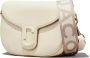 Marc Jacobs Witte Leren Ronde Tas met Double J Paperclip White Dames - Thumbnail 12