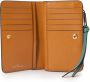 Marc Jacobs Leren portemonnee Blauw - Thumbnail 5