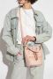 Marc Jacobs Bucket bags The Leather Bucket Bag in poeder roze - Thumbnail 4
