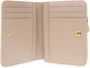 Marc Jacobs Witte Leren Mini Compact Portemonnee White Dames - Thumbnail 3