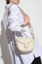 Marc Jacobs Crossbody bags The J Marc Small Saddle Bag in beige - Thumbnail 7