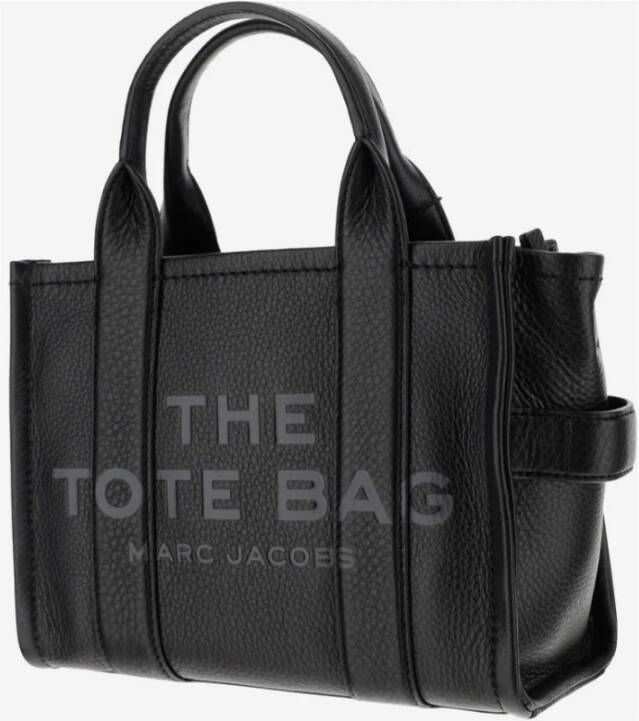 Marc Jacobs The Leather Mini Tote Tas Zwart Dames