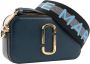 Marc Jacobs The Logo Strap Snapshot Tas Blauw Dames - Thumbnail 2
