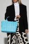 Marc Jacobs Totes The Leather Medium Tote Bag in blauw - Thumbnail 7