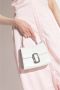 Marc Jacobs Witte Mini Top Handtas met Ketting Logo White Dames - Thumbnail 4