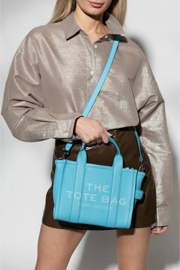 Marc Jacobs The Tote Mini schoudertas Blauw Dames