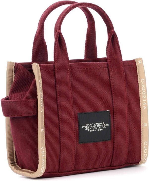 Marc Jacobs The Jacquard Tote kleine shopper Rood - Foto 4