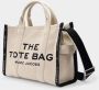 Marc Jacobs Jacquard Medium Tote Bag in zandkleur Beige Dames - Thumbnail 9