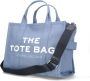 Marc Jacobs Blauwe Traveler Tote Bag met Logo Blue Dames - Thumbnail 10