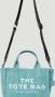 Marc Jacobs Turquoise Mini Canvas Tas Blauw Dames - Thumbnail 5