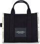 Marc Jacobs Totes & shoppers Medium Tote' Black Tote Bag With Contrasting Logo in zwart - Thumbnail 2