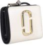Marc Jacobs Mini Compact Portemonnee voor Vrouwen Wit Dames - Thumbnail 5