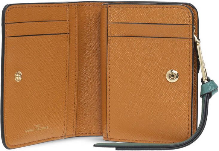 Marc Jacobs Leren portemonnee Blauw - Foto 4