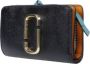 Marc Jacobs Leren portemonnee Blauw - Thumbnail 7