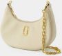 Marc Jacobs Crossbody bags The Small Curve Leather Bag in crème - Thumbnail 5