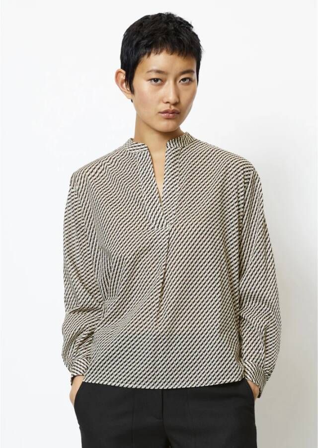 Marc O'Polo Blouses Grijs Dames