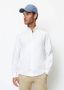 Marc O'Polo Overhemd met lange mouwen Button down collar long sleeves round hem met een stijlvol logoborduursel op borsthoogte - Thumbnail 3