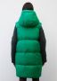 Marc O'Polo Down puffer hooded body warmer regular fit Groen Dames - Thumbnail 15