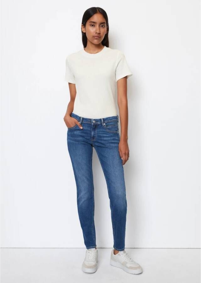 Marc O'Polo Jeans model Alva slim Blauw Dames