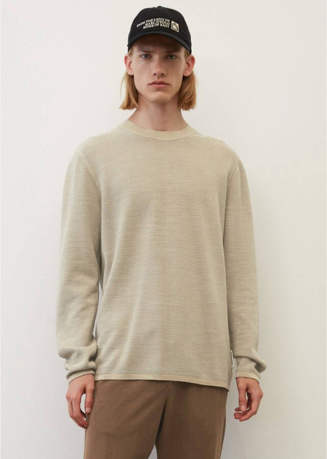 Marc O'Polo Truien met ronde hals Beige Heren