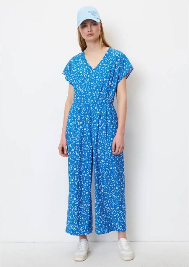 Marc O'Polo Jumpsuit Blauw Dames