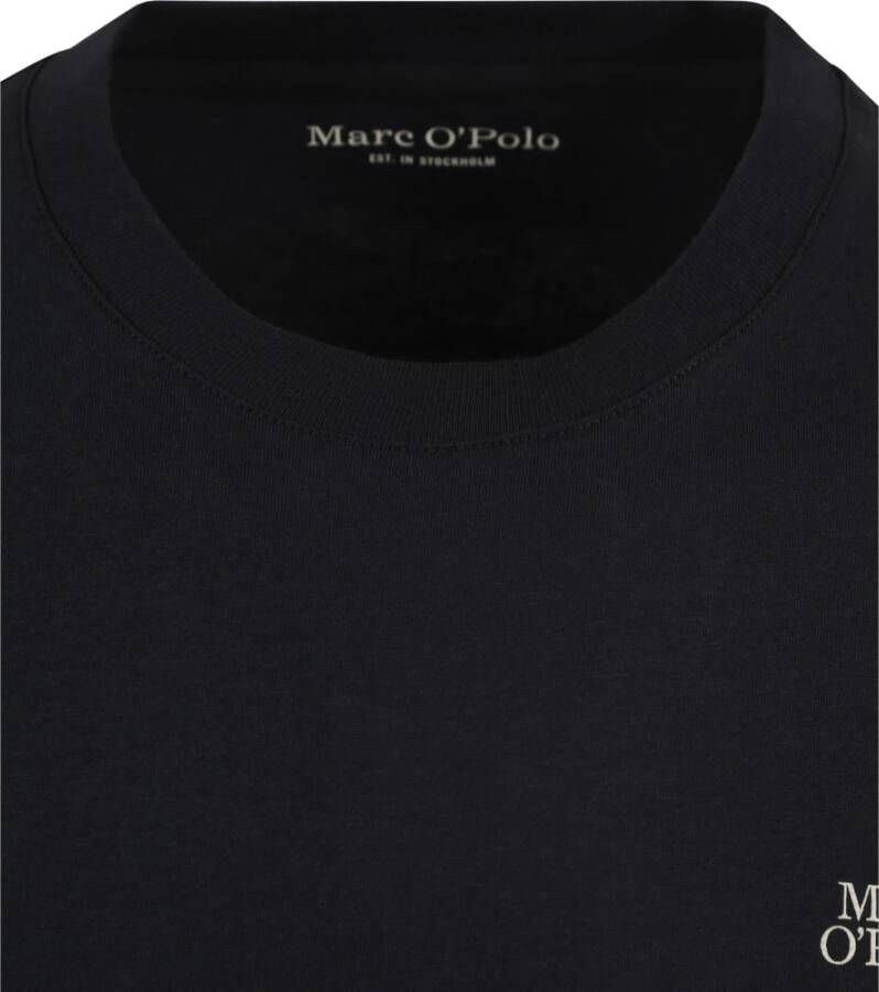Marc O'Polo Marc &O&amp;amp;amp;amp;#39;Polo; Long Sleeve T-Shirt Navy Blauw Heren