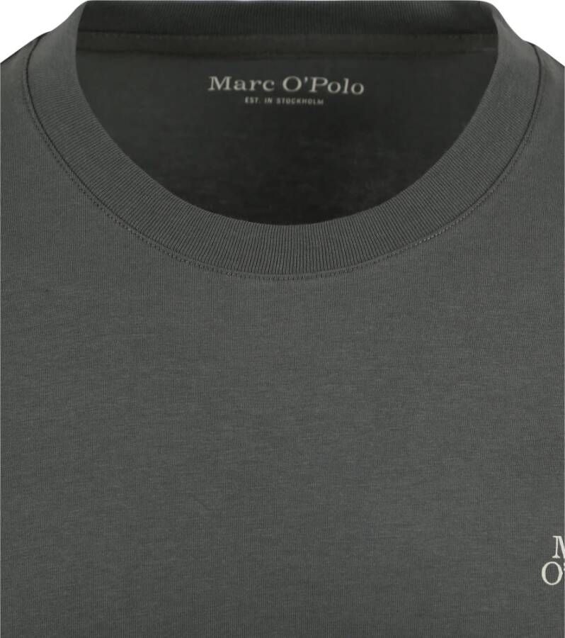Marc O'Polo Marc &O&amp;amp;amp;#39;Polo; Long Sleeve T-Shirt Donkergroen Groen Heren