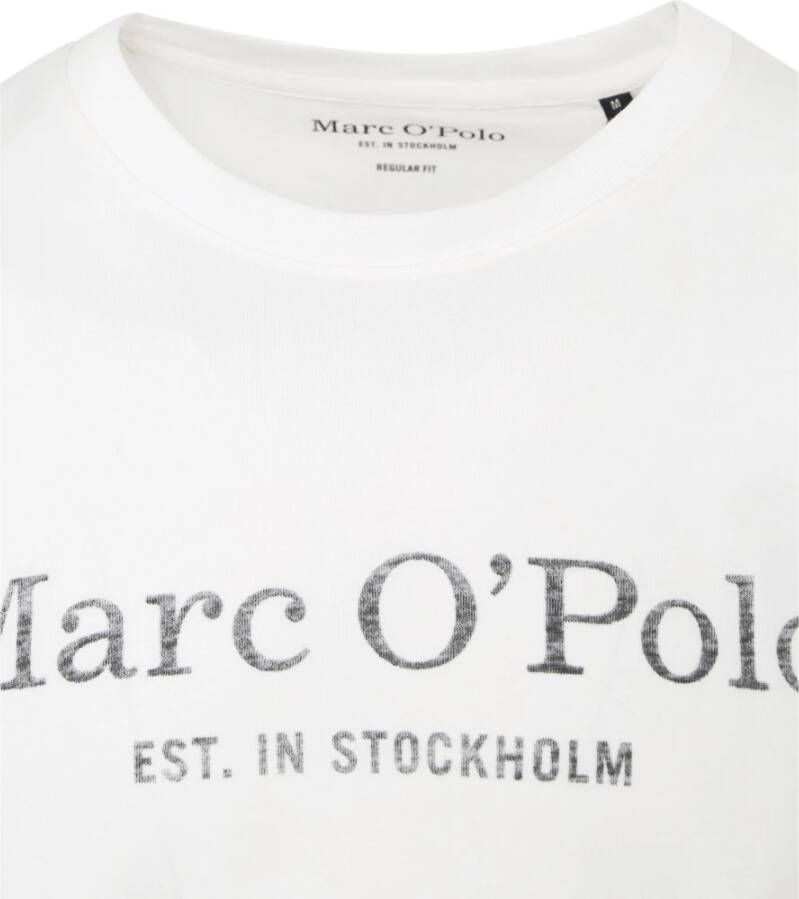 Marc O'Polo T-shirt Wit Heren