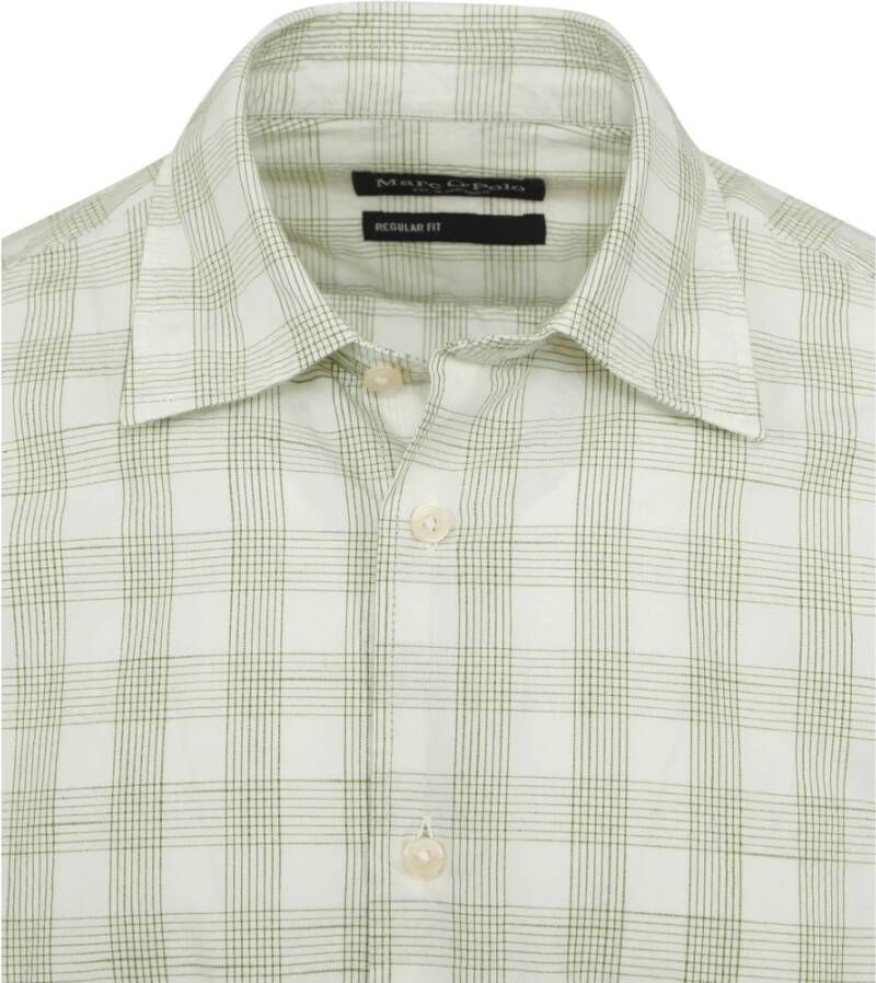 Marc O'Polo Normaal shirt Wit Heren